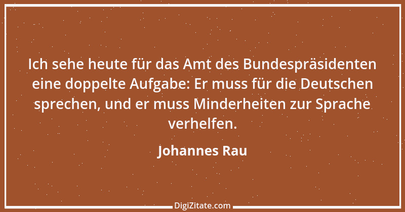 Zitat von Johannes Rau 24