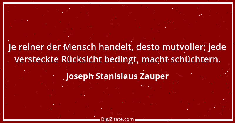 Zitat von Joseph Stanislaus Zauper 64