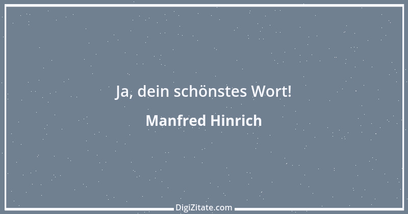 Zitat von Manfred Hinrich 1915