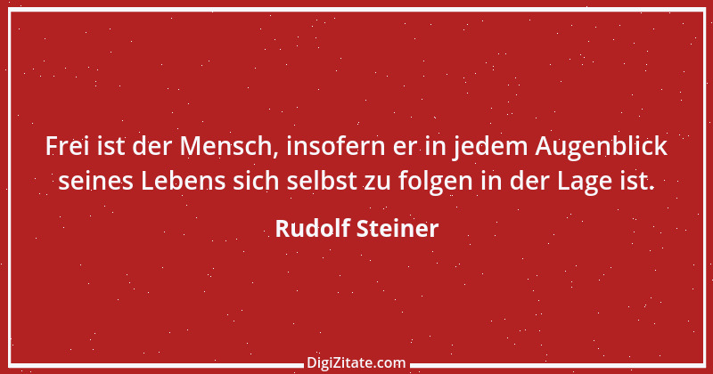 Zitat von Rudolf Steiner 20