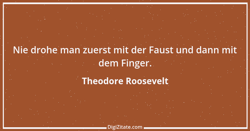 Zitat von Theodore Roosevelt 11