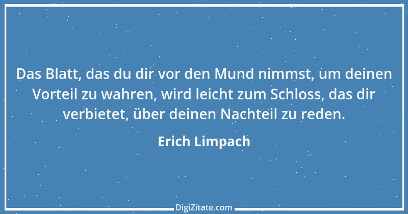 Zitat von Erich Limpach 35