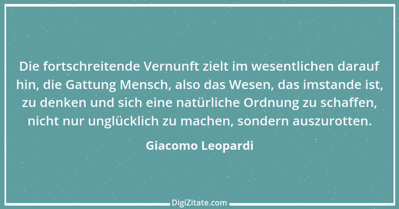 Zitat von Giacomo Leopardi 37