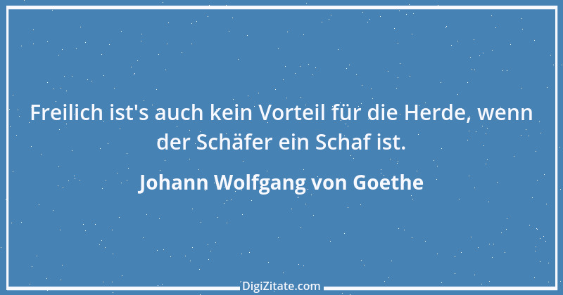 Zitat von Johann Wolfgang von Goethe 2876