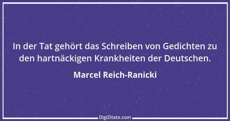 Zitat von Marcel Reich-Ranicki 54