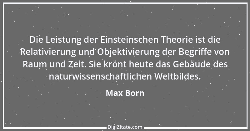 Zitat von Max Born 4