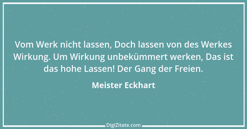 Zitat von Meister Eckhart 77