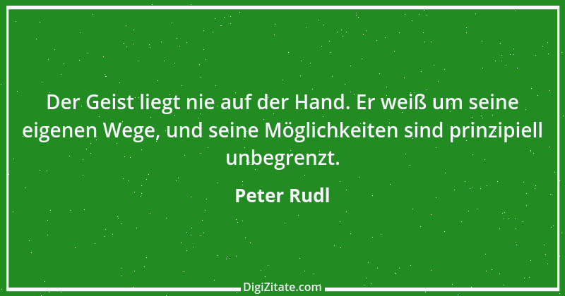 Zitat von Peter Rudl 1150