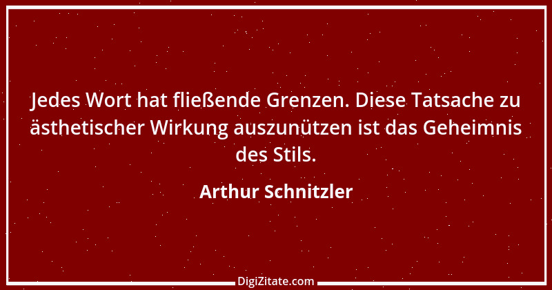 Zitat von Arthur Schnitzler 120