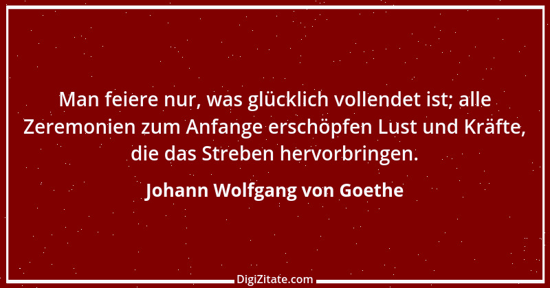 Zitat von Johann Wolfgang von Goethe 2877