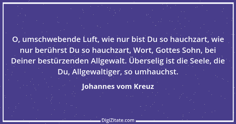 Zitat von Johannes vom Kreuz 1