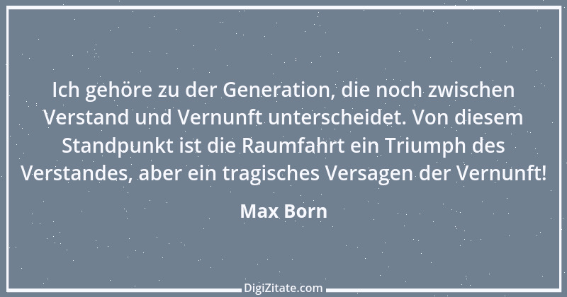 Zitat von Max Born 5