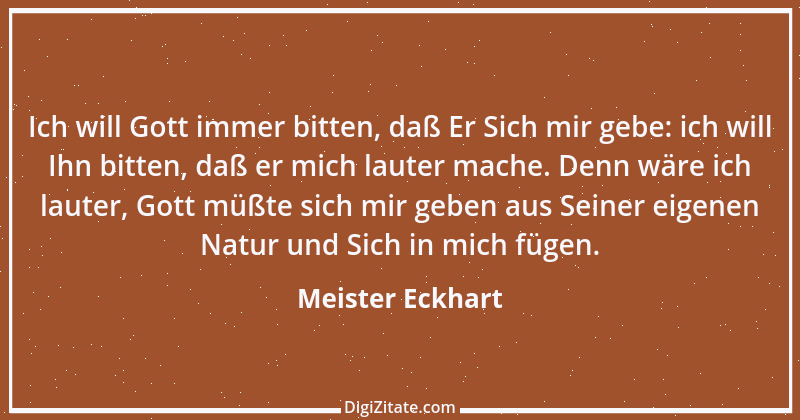 Zitat von Meister Eckhart 78