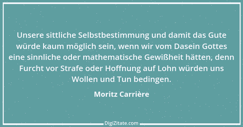 Zitat von Moritz Carrière 3