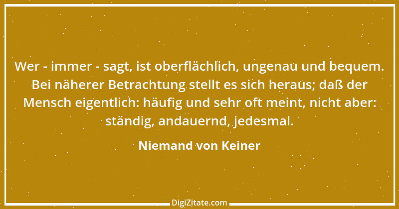 Zitat von Niemand von Keiner 19