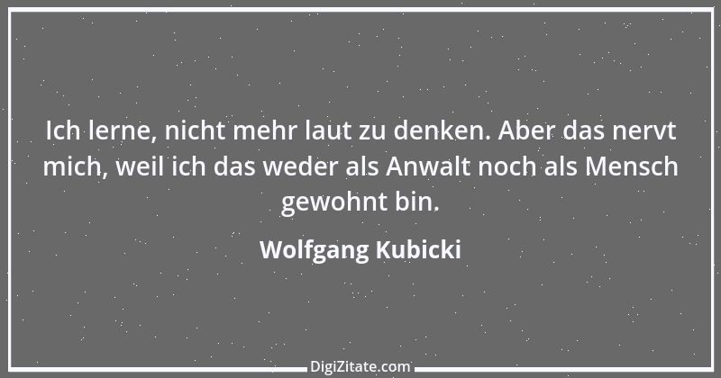 Zitat von Wolfgang Kubicki 1