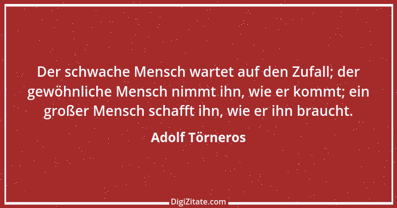 Zitat von Adolf Törneros 1