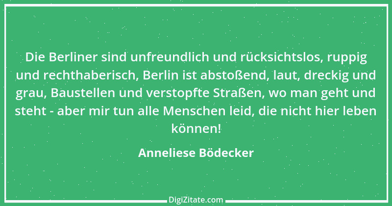 Zitat von Anneliese Bödecker 1