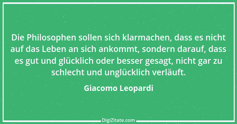 Zitat von Giacomo Leopardi 39