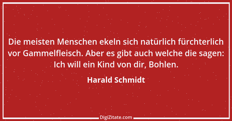 Zitat von Harald Schmidt 196