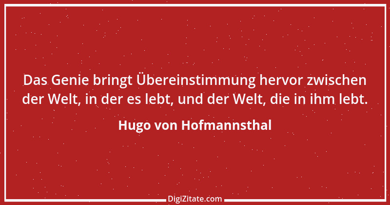 Zitat von Hugo von Hofmannsthal 17