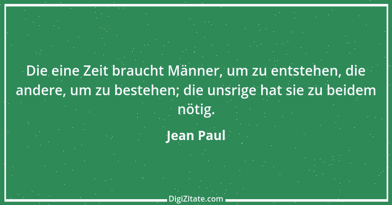 Zitat von Jean Paul 1023