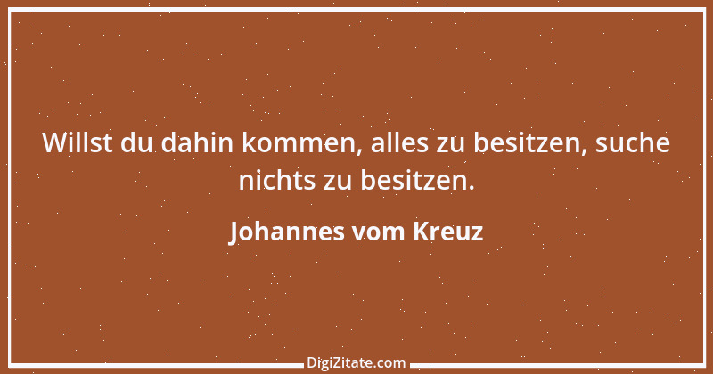 Zitat von Johannes vom Kreuz 2