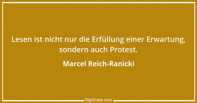 Zitat von Marcel Reich-Ranicki 56