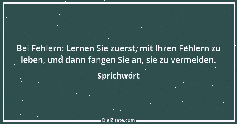 Zitat von Sprichwort 9870