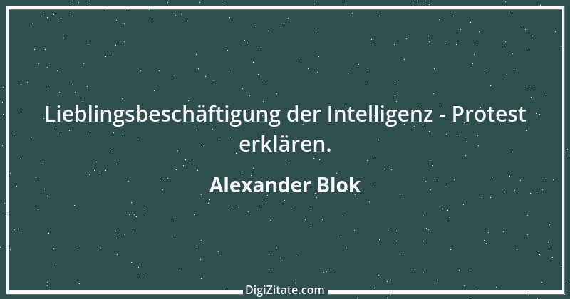 Zitat von Alexander Blok 16