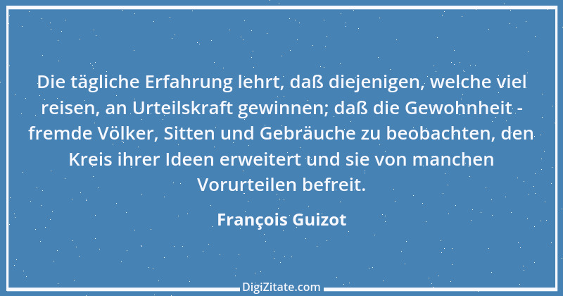 Zitat von François Guizot 5