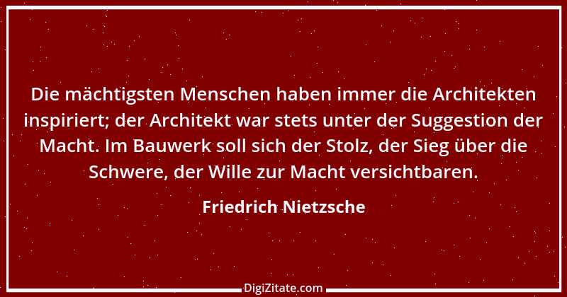 Zitat von Friedrich Nietzsche 816