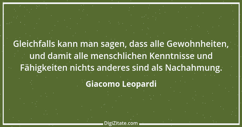 Zitat von Giacomo Leopardi 40