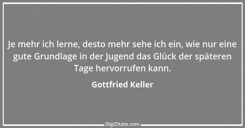 Zitat von Gottfried Keller 126