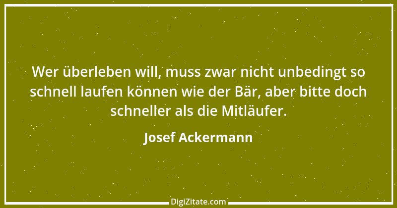 Zitat von Josef Ackermann 5