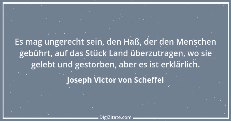 Zitat von Joseph Victor von Scheffel 73