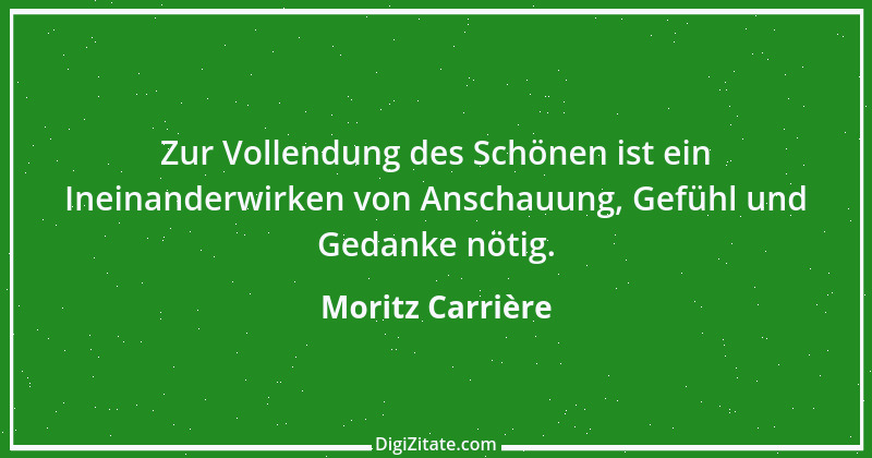 Zitat von Moritz Carrière 5