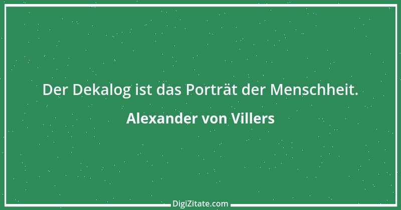 Zitat von Alexander von Villers 9