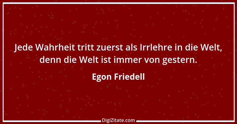 Zitat von Egon Friedell 29