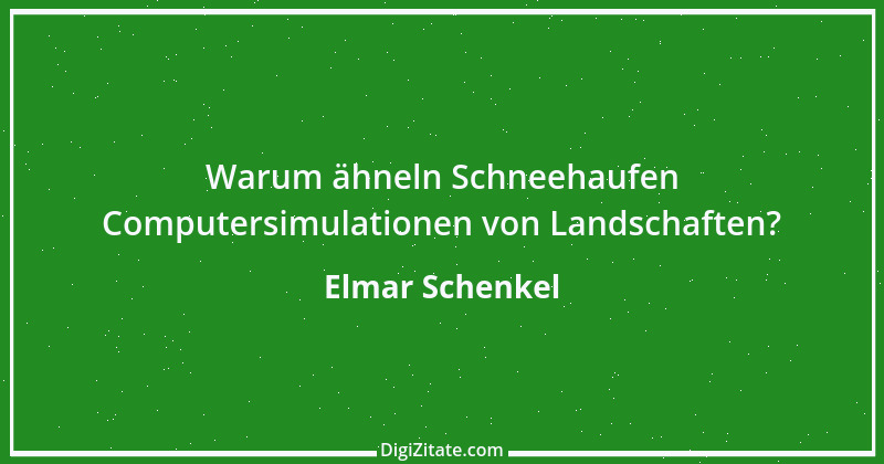 Zitat von Elmar Schenkel 93