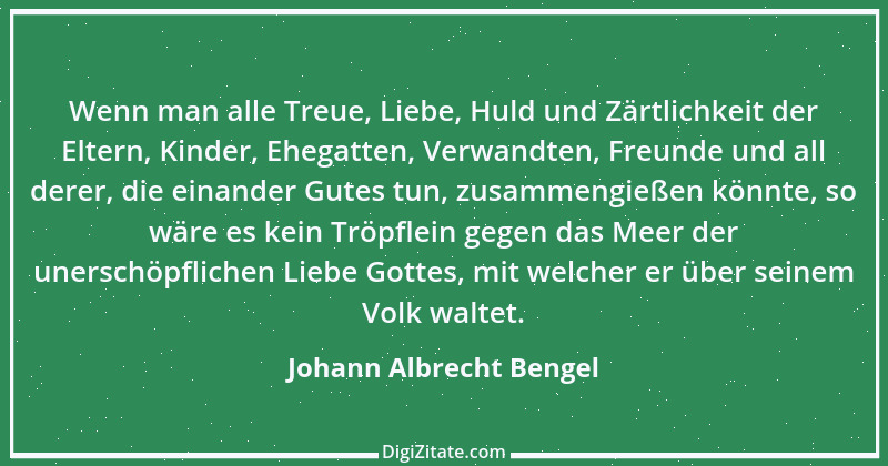 Zitat von Johann Albrecht Bengel 3