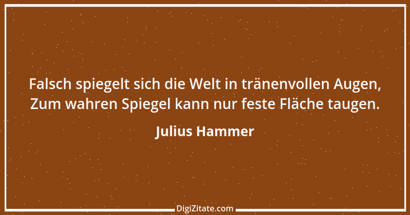 Zitat von Julius Hammer 27