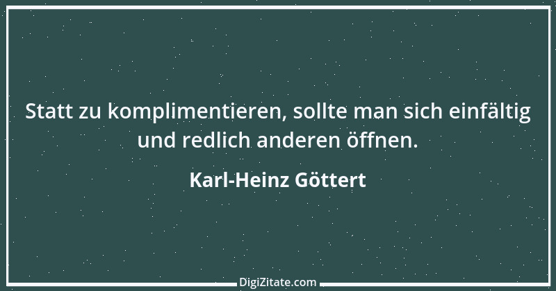 Zitat von Karl-Heinz Göttert 1