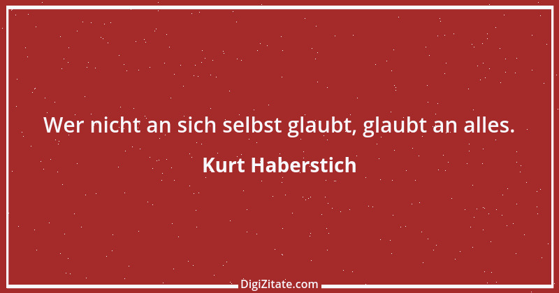 Zitat von Kurt Haberstich 83