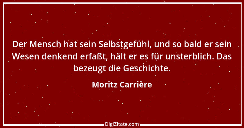 Zitat von Moritz Carrière 6