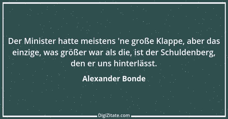 Zitat von Alexander Bonde 1