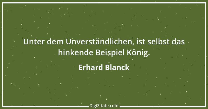 Zitat von Erhard Blanck 1436