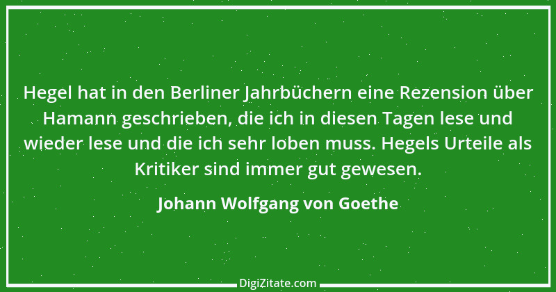 Zitat von Johann Wolfgang von Goethe 881