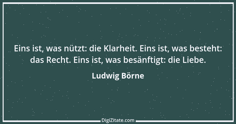 Zitat von Ludwig Börne 3