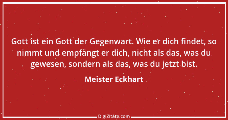 Zitat von Meister Eckhart 82